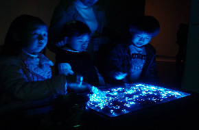 water lights in Universal Electronic Art